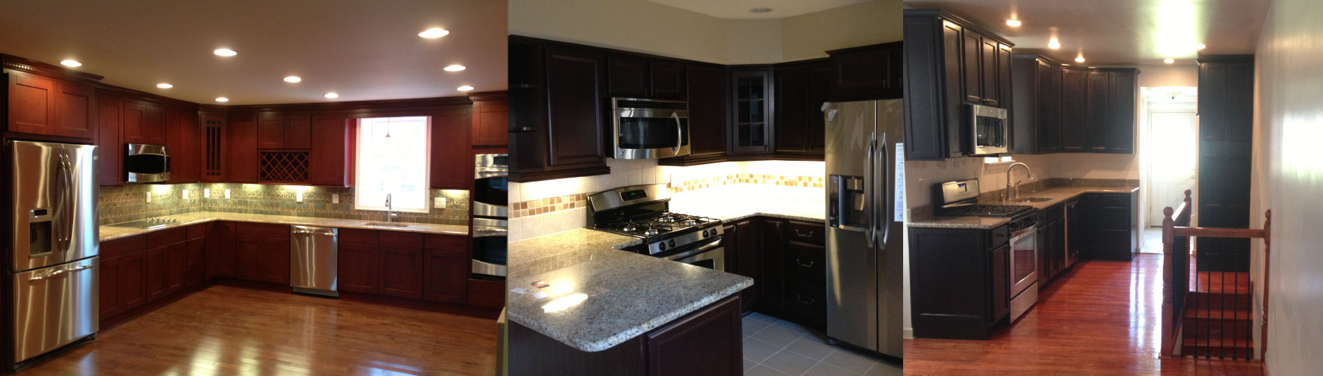 Kitchen installation process